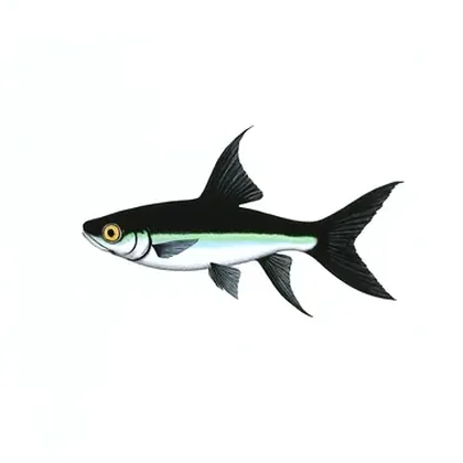 Black neon tetra