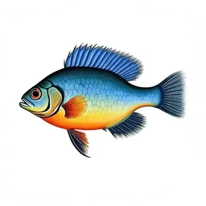 Peacock cichlid